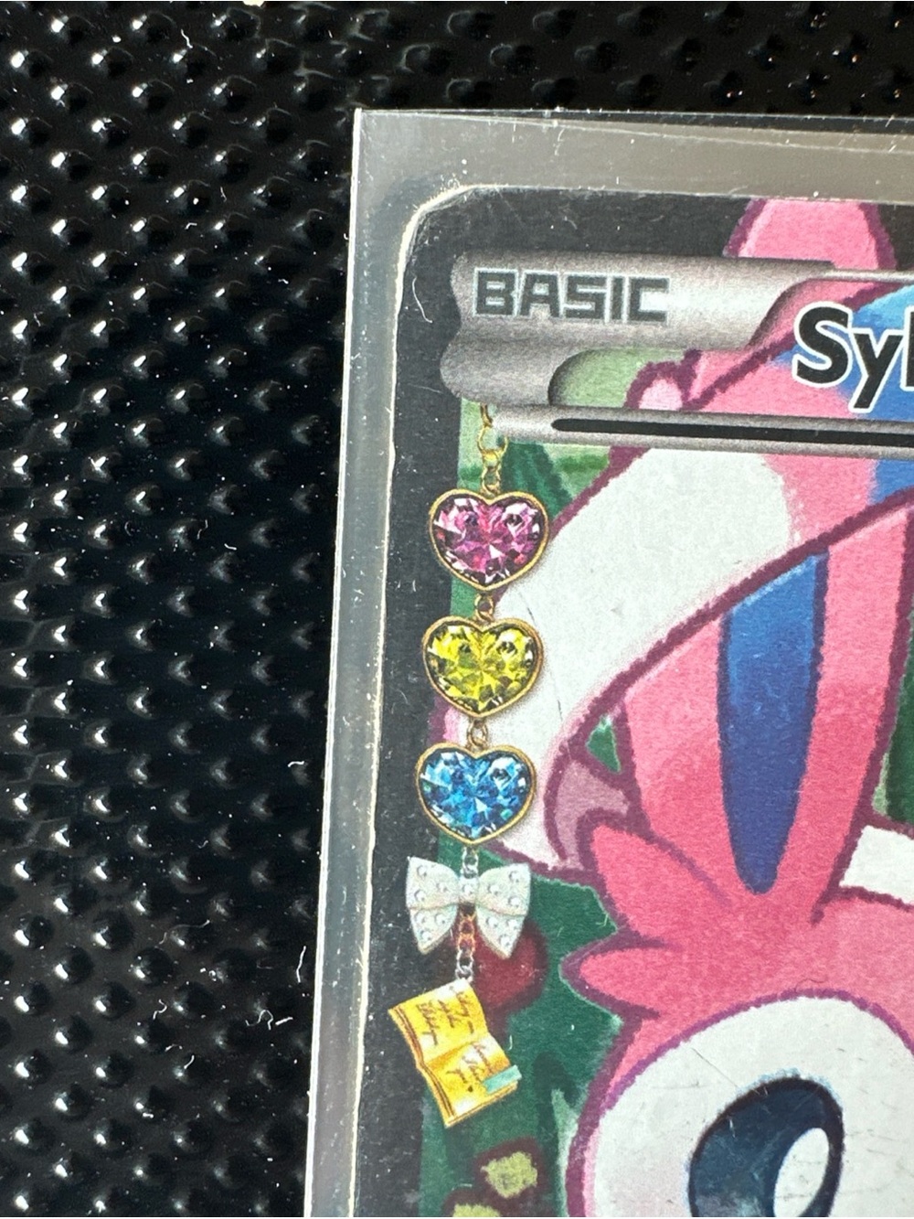 Pokemon Sylveon EX Pink Blue Green Full Art Card HP/DMG - Picture 6 of 12